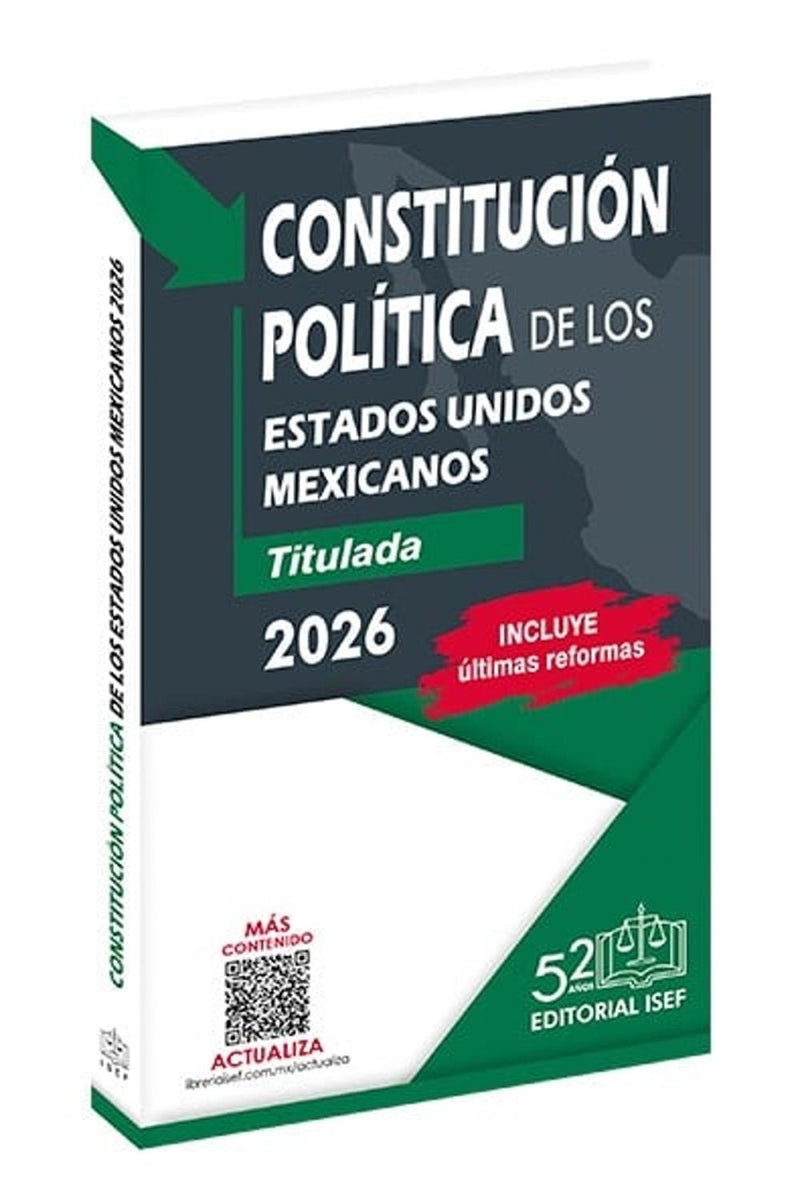 Constitución Política de los Estados Unidos Mexicanos 2026 – Cadabra ...