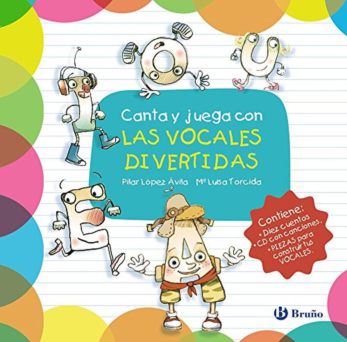 Las divertidas aventuras de las letras (Castellano - A PARTIR DE 3 AÑOS -  LIBROS DIDÁCTICOS - Las divertidas aventuras de las letras y los números),  versión en español : Varios autores