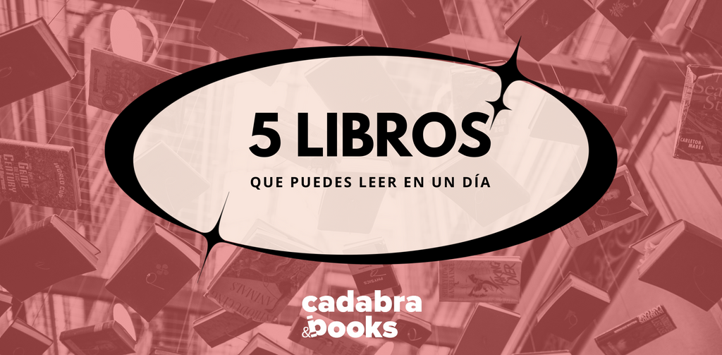 ¡5 Libros que puedes leer en un día! 🚀📚