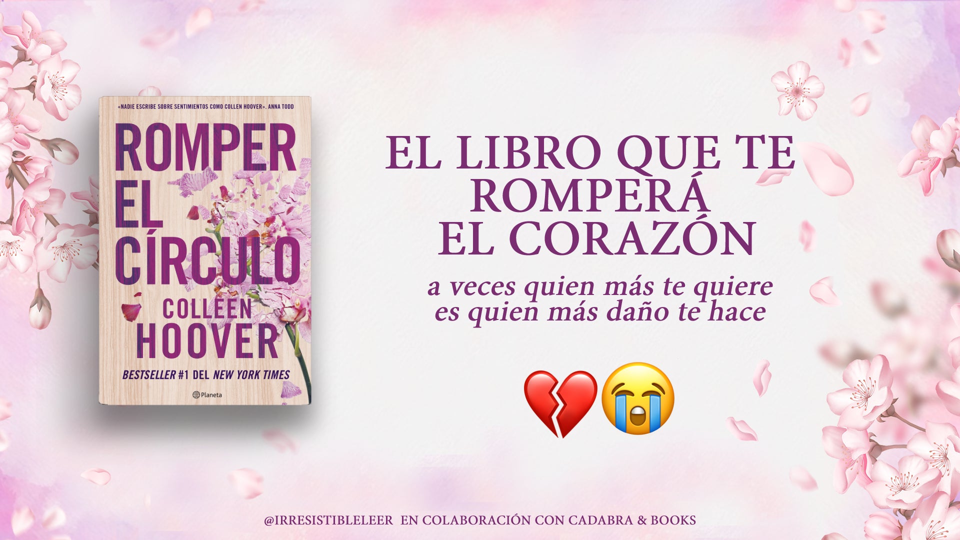 ROMPER EL CÍRCULO: Un libro necesario, pero que romperá tu corazón. – Cadabra & Books