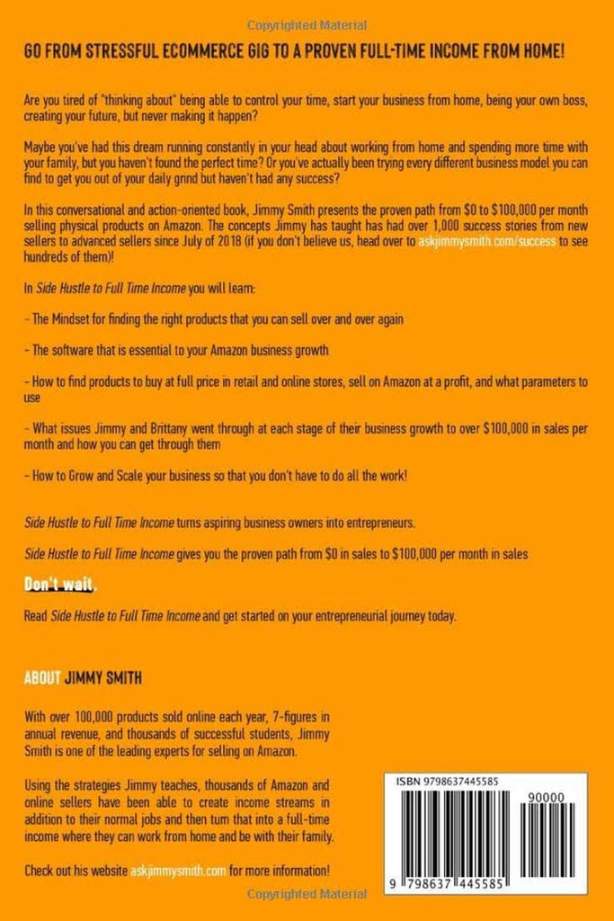 Side Hustle To Full Time Income – Cadabra Books