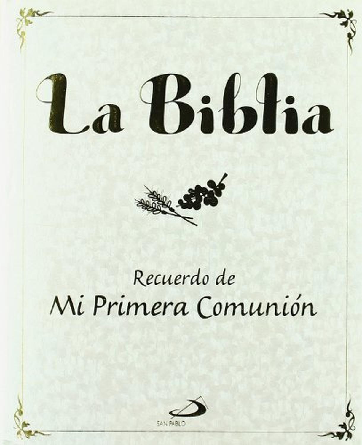 Mi Biblia Primera Comunión