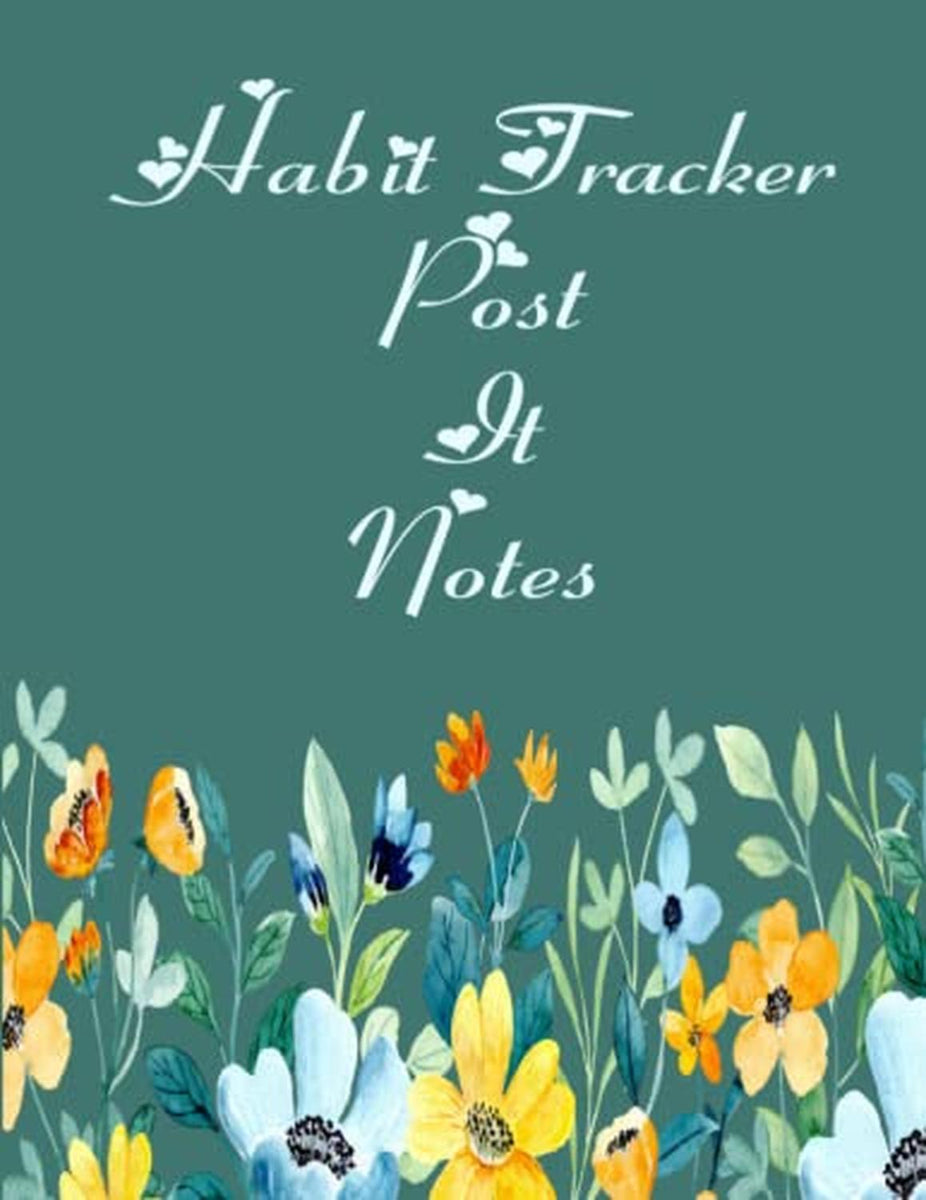Habit Tracker Post It Notes – Cadabra & Books