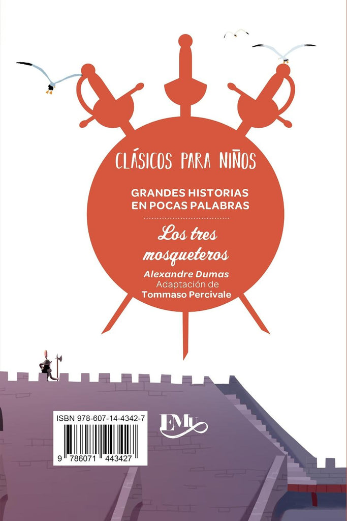 Los tres mosqueteros, de Alexandre Dumas, EMU, Pasta blanda – Cadabra ...