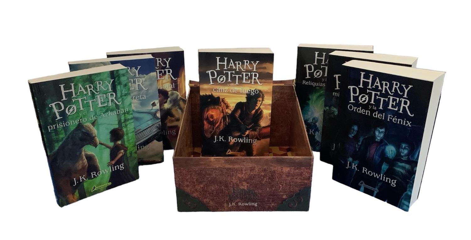 Edicion especial cofre libros harry potter  Harry potter boeken, Boeken, Harry  potter