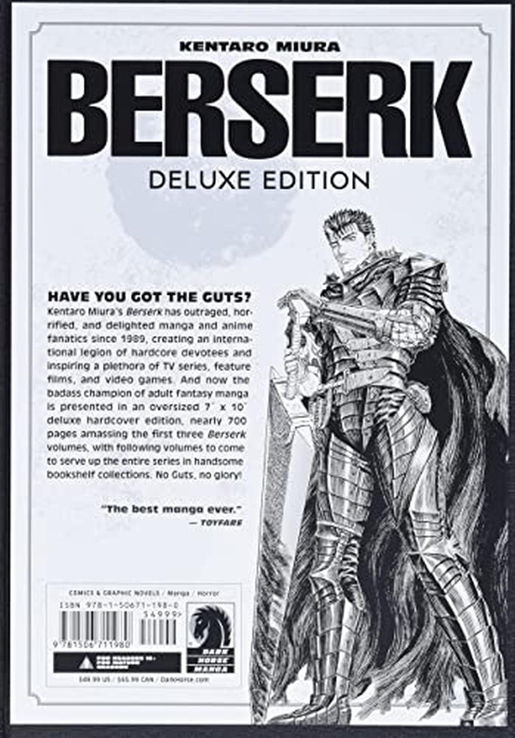 Berserk Deluxe Volume 1 (Libro en Inglés) – Cadabra & Books