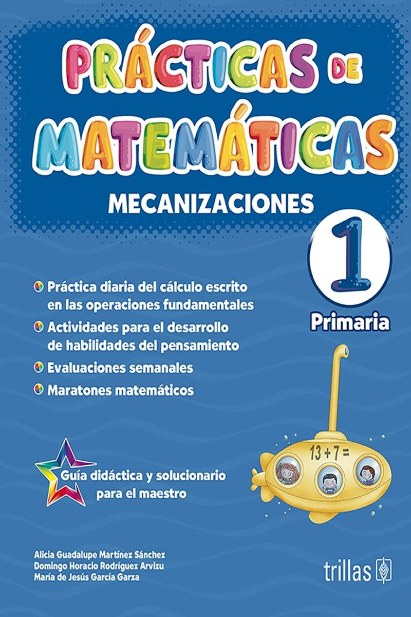 Prácticas de matemáticas (1° Primaria) – Cadabra & Books